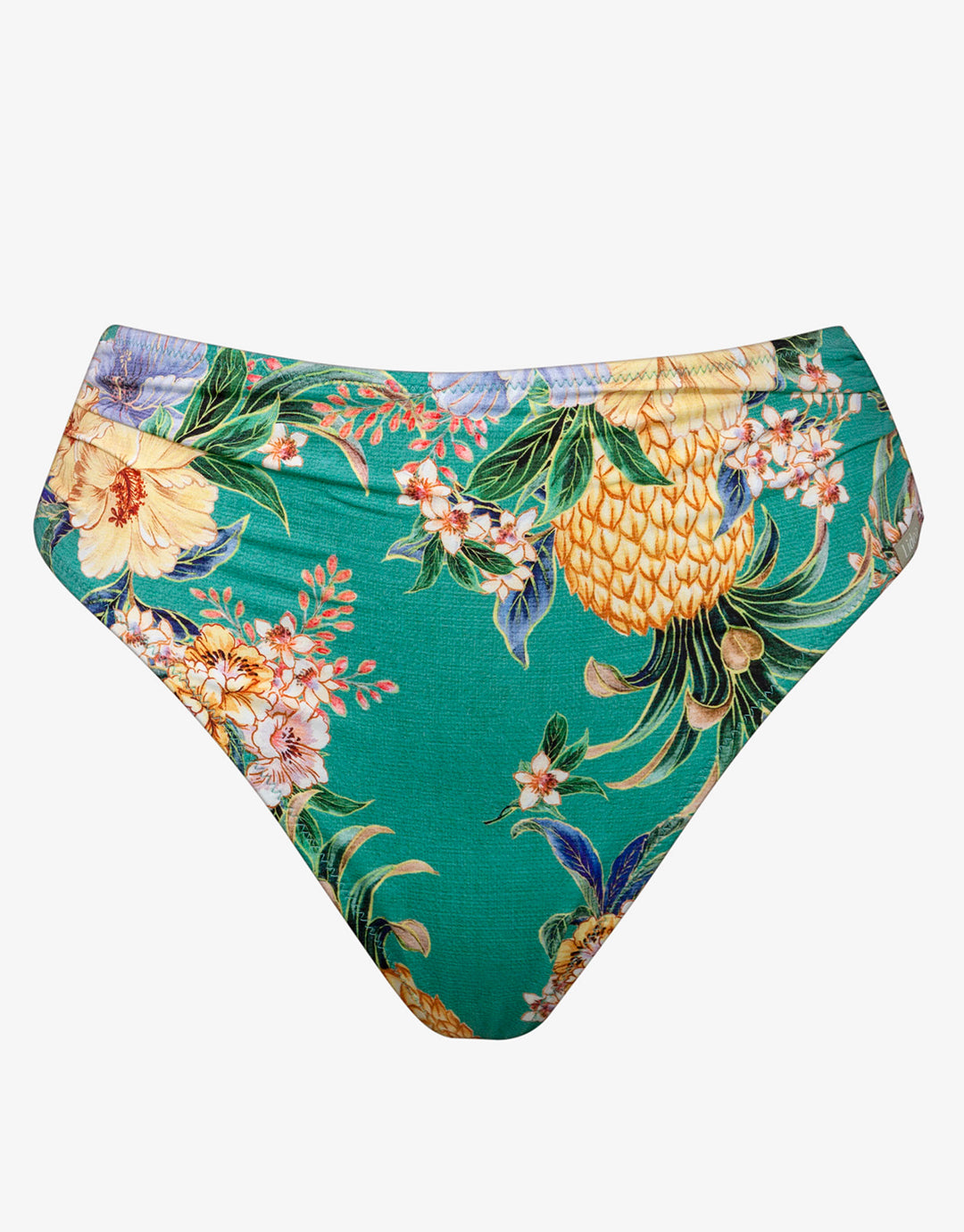 Pineapple Sea High Waist Bikini Pant Tropical Breeze