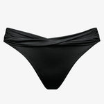 The Essentials Twist Front Bikini Pant - Black - Simply Beach UK