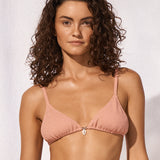 Swimsparkle Triangle Bikini Top - Sunset Glow - Simply Beach UK