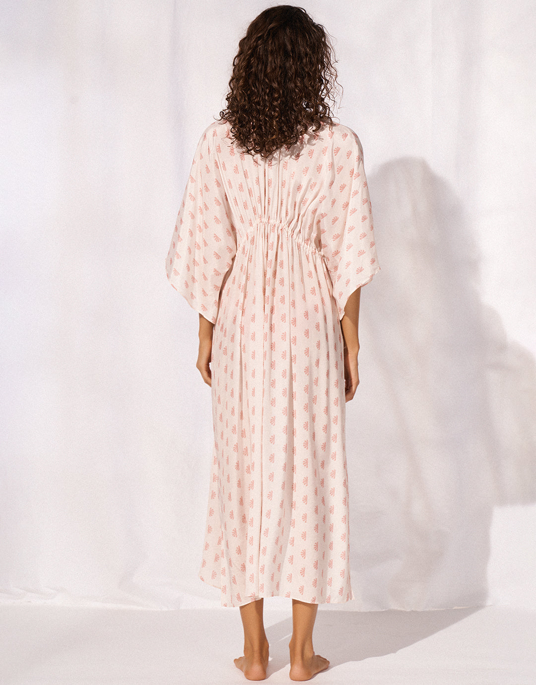 Swimsparkle Midi Kaftan - Sunset Glow - Simply Beach UK