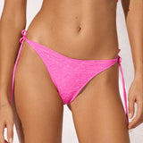 Supernova Tie Side Cheeky Bikini Pant - Superpink - Simply Beach UK