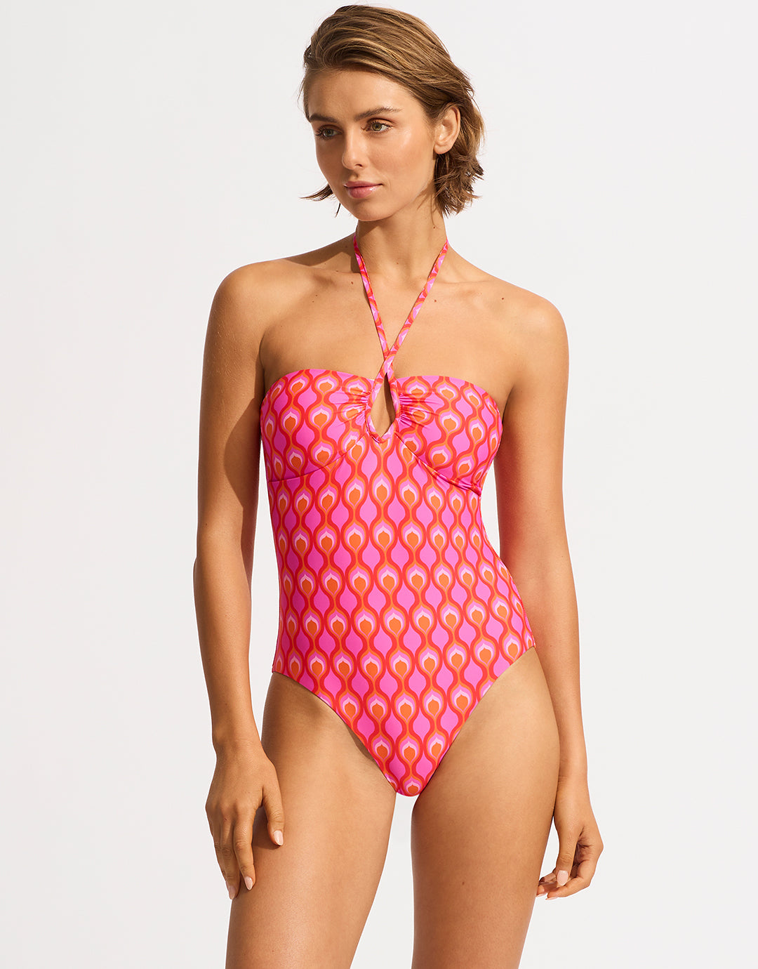 Bandeau swimdress one on sale piece