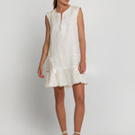 Roots Mini Dress - Natural and Champagne - Simply Beach UK