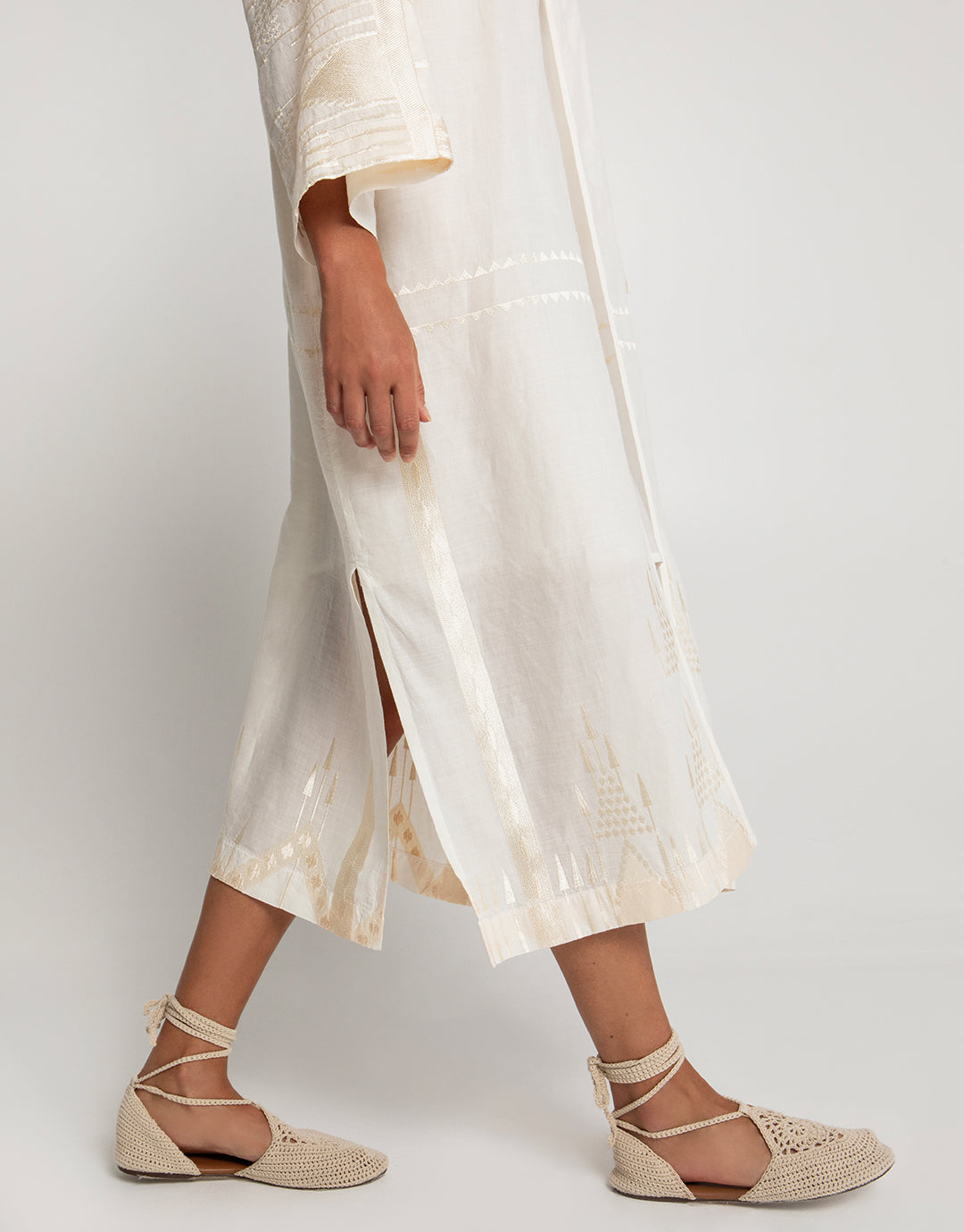 Roots Kimono - Natural and Champagne - Simply Beach UK