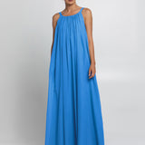 Gathered Maxi Dress - Blue Raf - Simply Beach UK