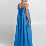 Gathered Maxi Dress - Blue Raf - Simply Beach UK