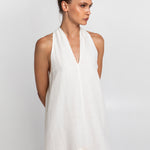 Crete Midi Dress - Natural and Champagne - Simply Beach UK