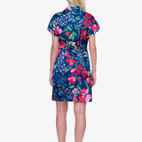 Garden Dream Beach Dress - Multi Navy - Simply Beach UK