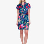 Garden Dream Beach Dress - Multi Navy - Simply Beach UK