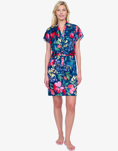 Garden Dream Beach Dress - Multi Navy - Simply Beach UK