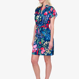 Garden Dream Beach Dress - Multi Navy - Simply Beach UK