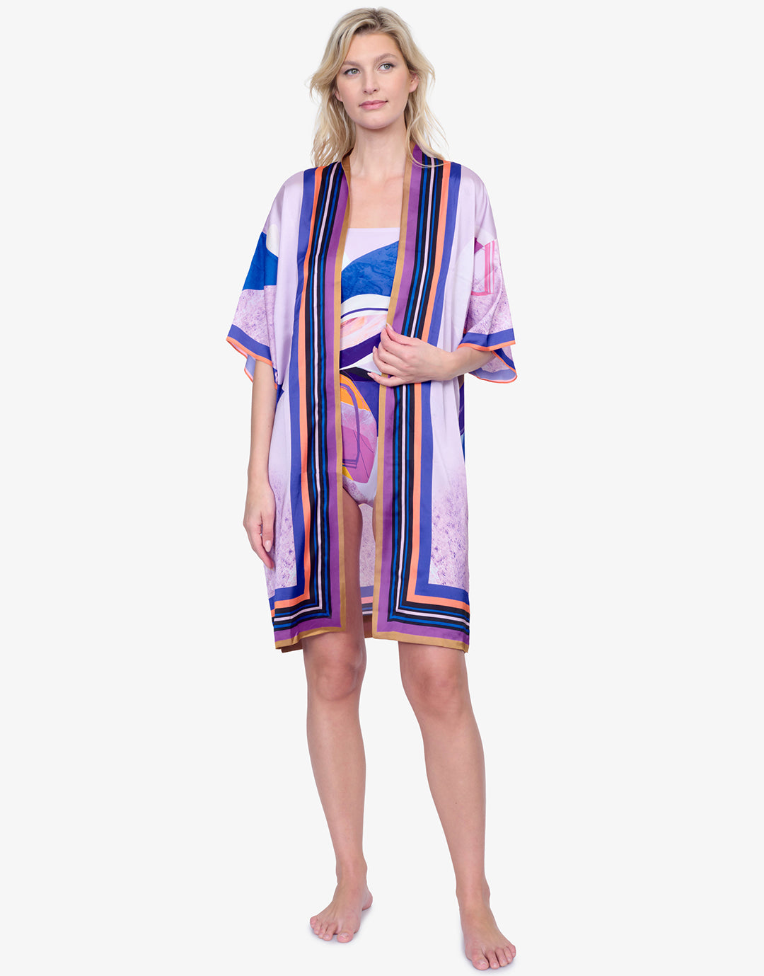 Paradiso Belted Kimono - Multi - Simply Beach UK