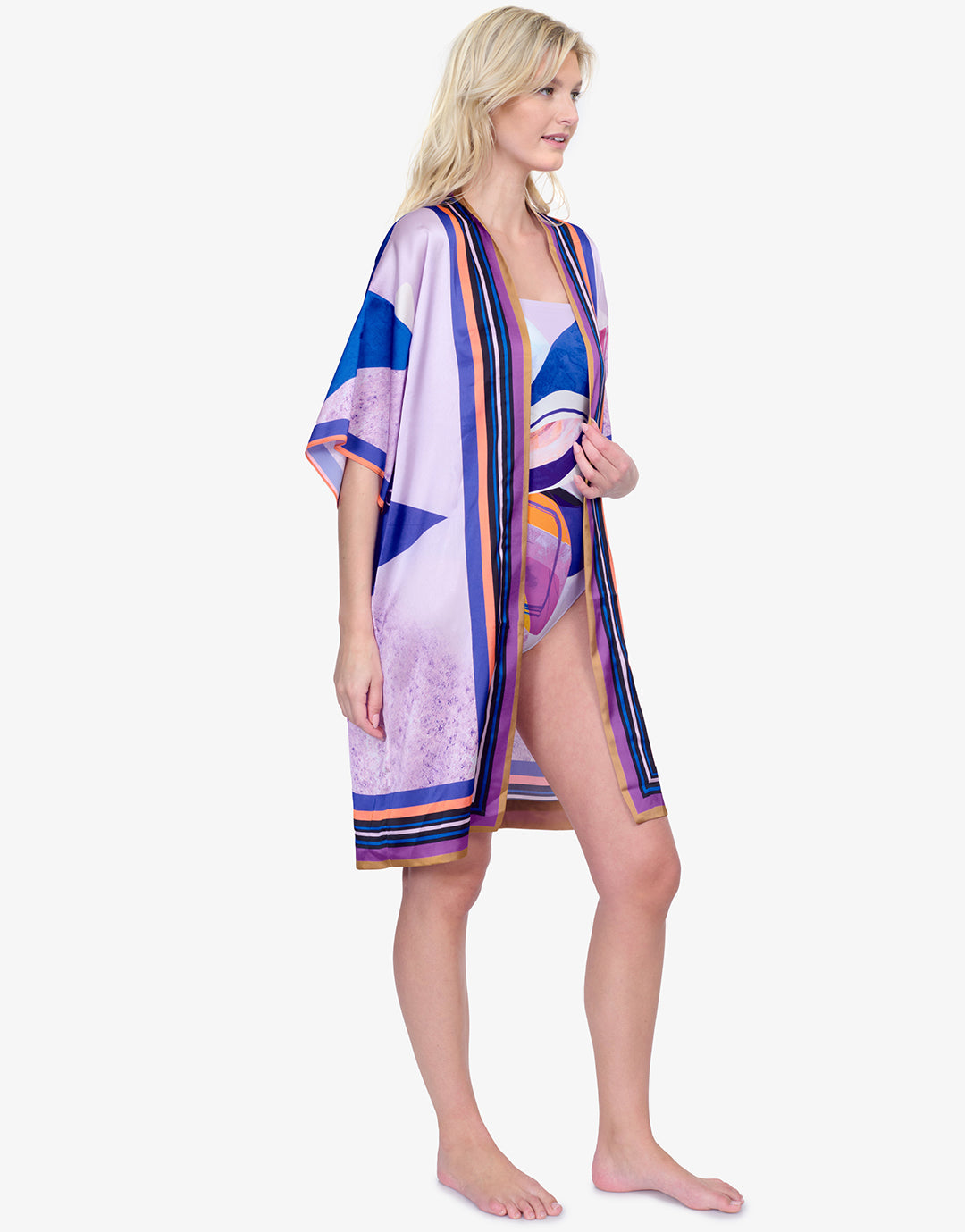 Paradiso Belted Kimono - Multi - Simply Beach UK