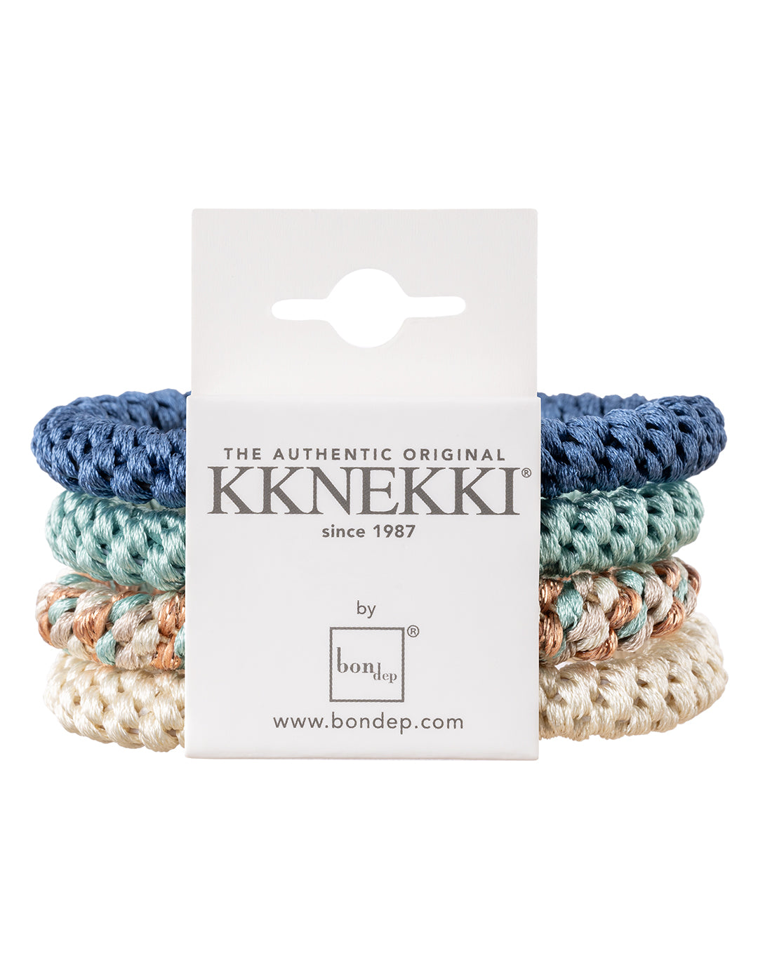 Original Hair Tie Bundle - Blue, Aqua and Ivory - Simply Beach UK