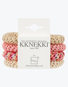 Original Hair Tie Bundle - Soft Coral and Beige - Simply Beach UK