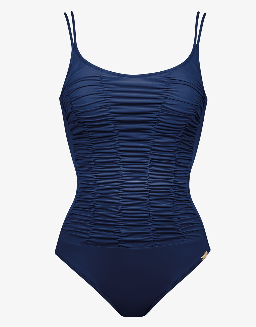 Elements Ruched Underwired Swimsuit - Indigo - Simply Beach UK