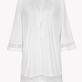 Midi Tunic - Silk White - Simply Beach UK