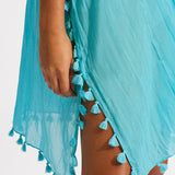 Amnesia Kaftan - Atoll Blue - Simply Beach UK