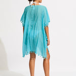 Amnesia Kaftan - Atoll Blue - Simply Beach UK