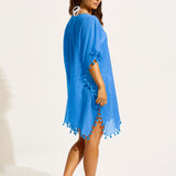 Amnesia Kaftan - Azure - Simply Beach UK