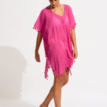 Amnesia Kaftan - Hot Pink - Simply Beach UK