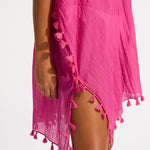 Amnesia Kaftan - Hot Pink - Simply Beach UK