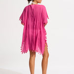 Amnesia Kaftan - Hot Pink - Simply Beach UK