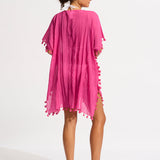 Amnesia Kaftan - Hot Pink - Simply Beach UK