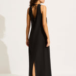 Palermo Keyhole Maxi Dress - Black - Simply Beach UK