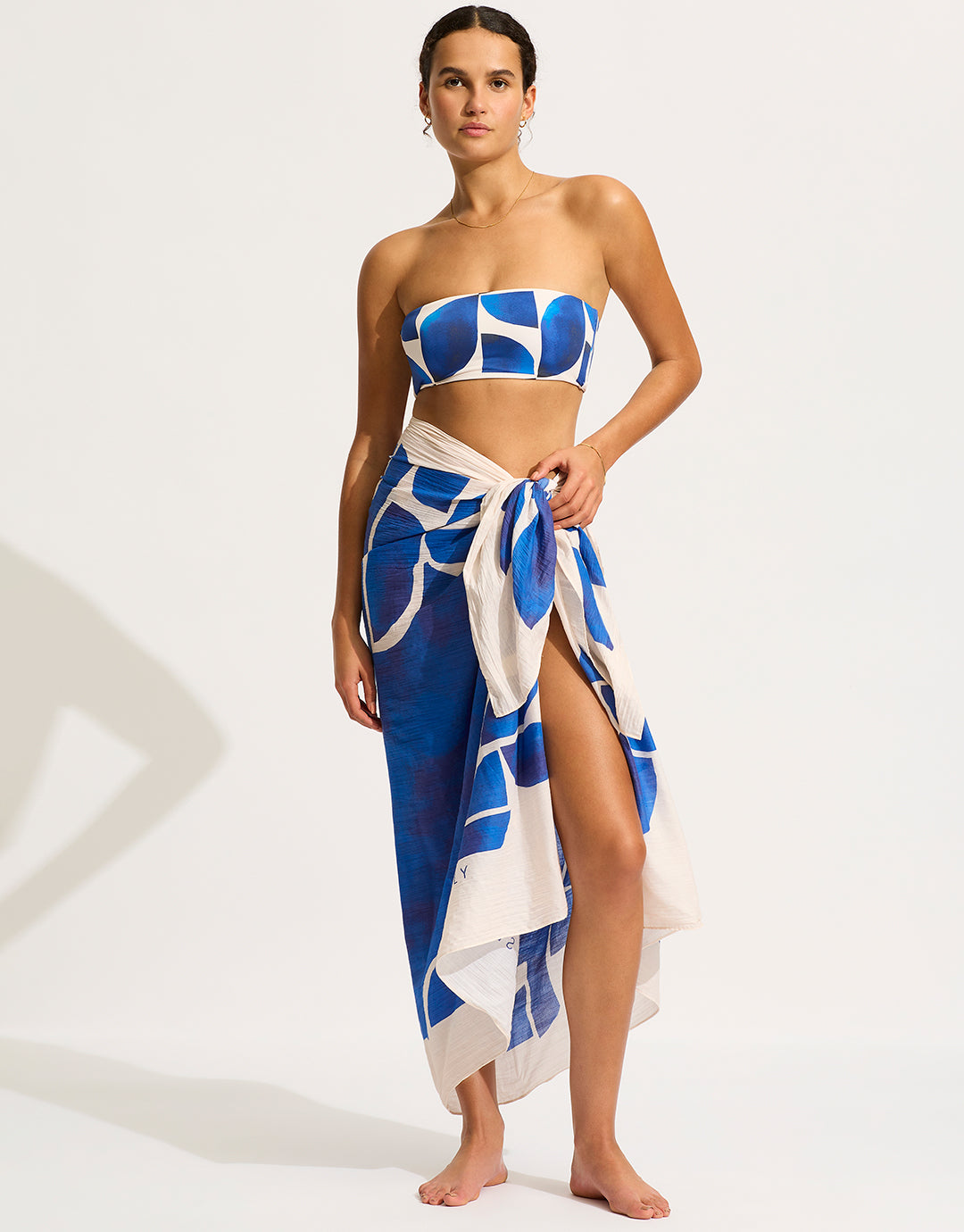 Sunray Sarong - Ultramarine - Simply Beach UK