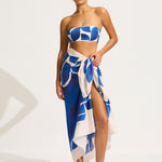 Sunray Sarong - Ultramarine - Simply Beach UK