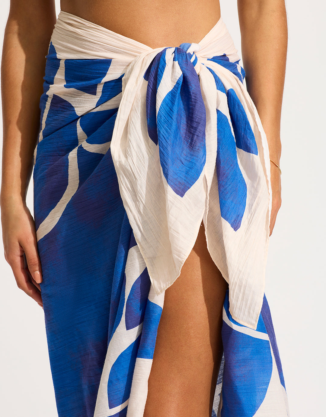 Sunray Sarong - Ultramarine - Simply Beach UK