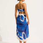 Sunray Sarong - Ultramarine - Simply Beach UK