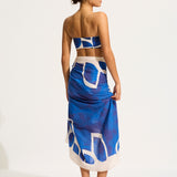 Sunray Sarong - Ultramarine - Simply Beach UK