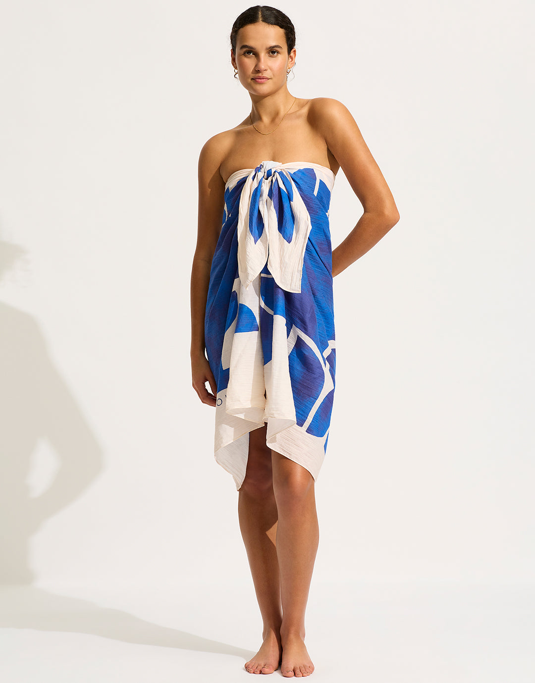 Sunray Sarong - Ultramarine - Simply Beach UK