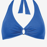 The Core Halter Bikini Top - Sky Blue - Simply Beach UK