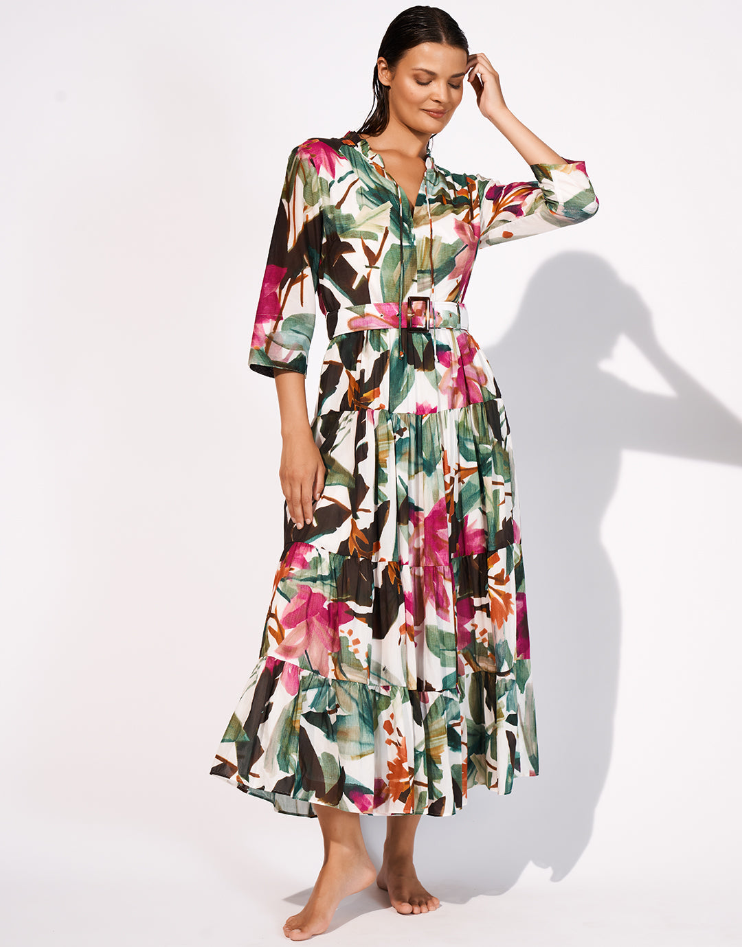 Mystic Maxi Shirt Dress - Noble Exotic - Simply Beach UK