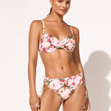 Botanique Underwired Bikini Top - Tangy Pink - Simply Beach UK