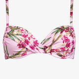 Botanique Underwired Bikini Top - Tangy Pink - Simply Beach UK