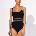 Stratum Underwired Swimsuit - Black Sand - Simply Beach UK