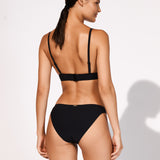 Stratum Double Strap Bikini Pant - Black Sand - Simply Beach UK