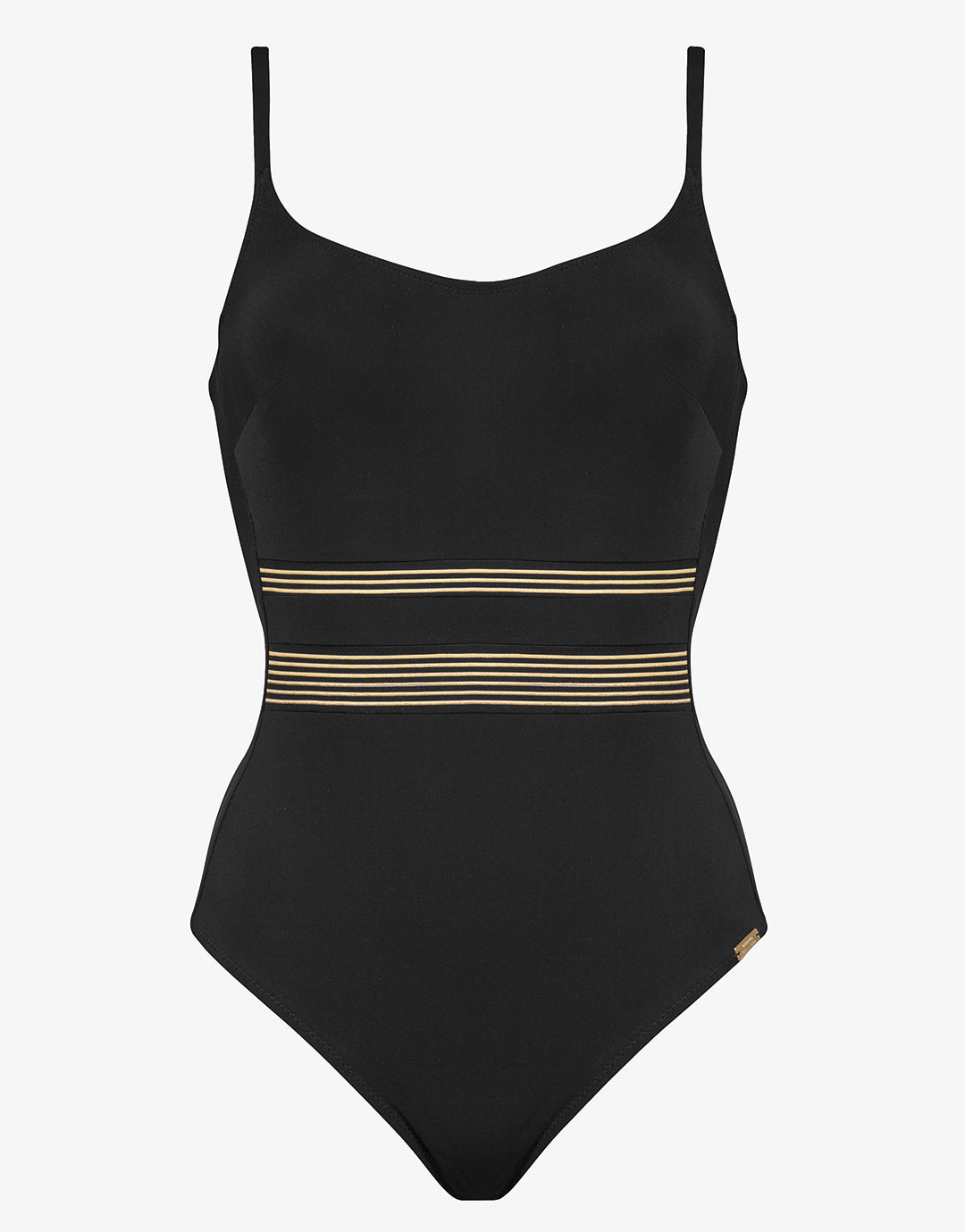 Stratum Underwired Swimsuit - Black Sand - Simply Beach UK