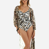 Africa Midi Beach Shirt - Animal - Simply Beach UK