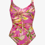 Pink Heart Moulded Detail Swimsuit - Pink Blush - Simply Beach UK