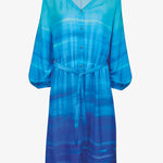 Blue Symphony Beach Shirt - Aqua Flow - Simply Beach UK