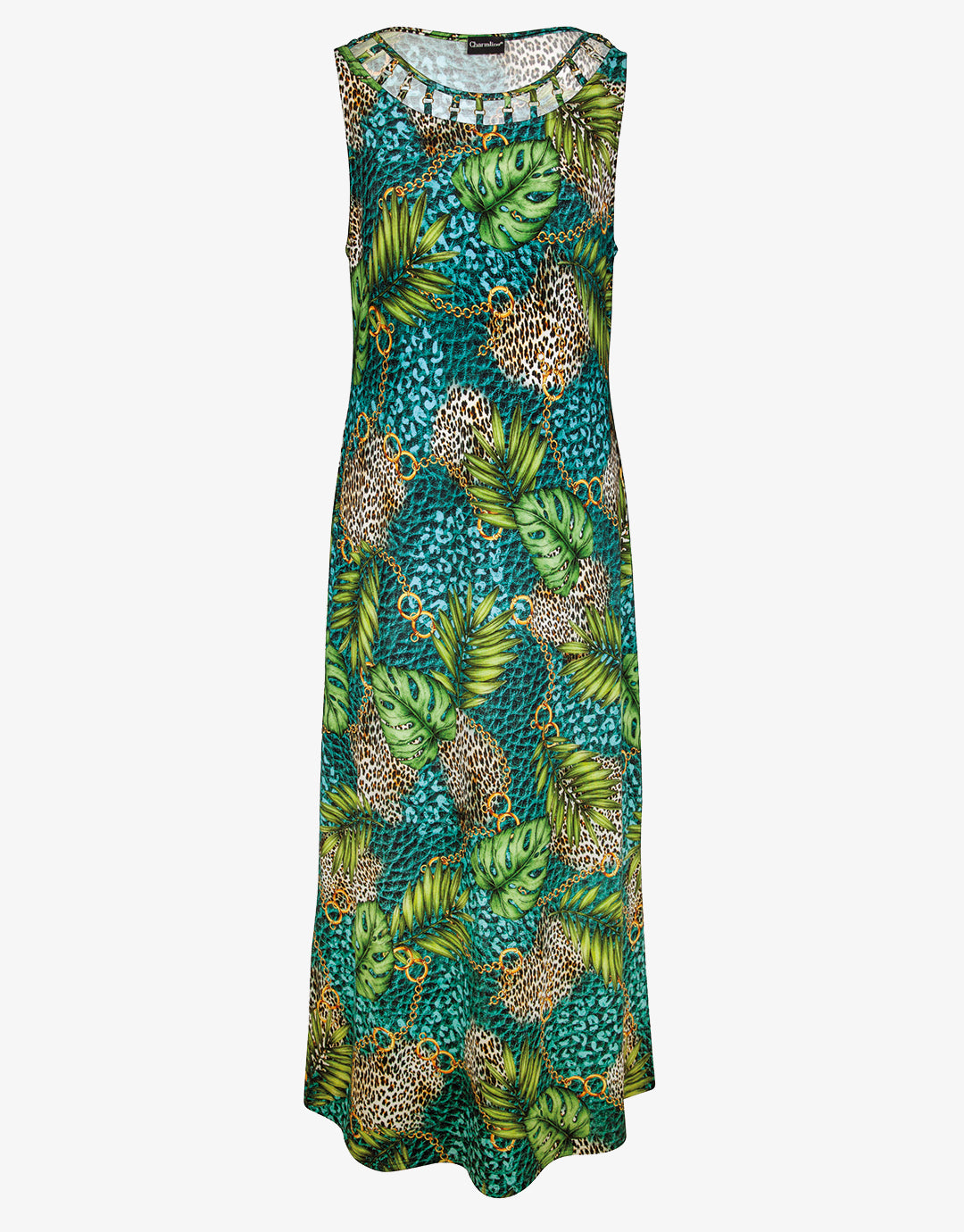 Jungle Jewels Midi Dress - Mangrove Forest - Simply Beach UK