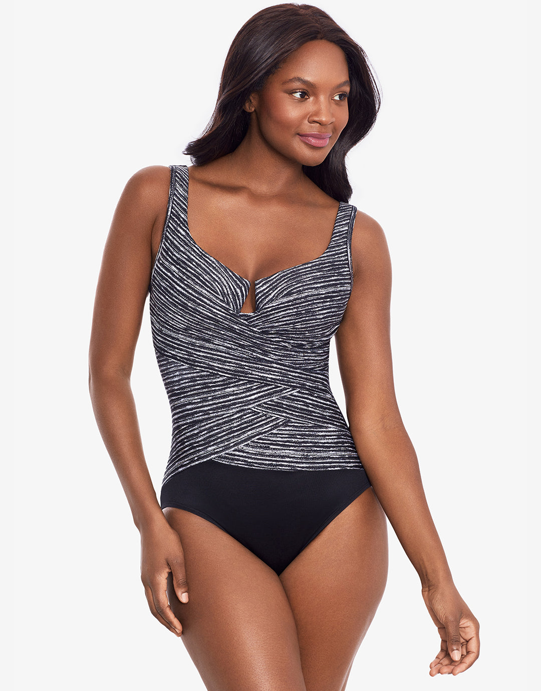 Layered swimsuit on sale