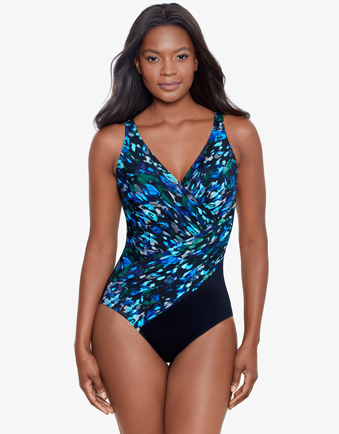 One piece swimsuits for inverted triangle on sale