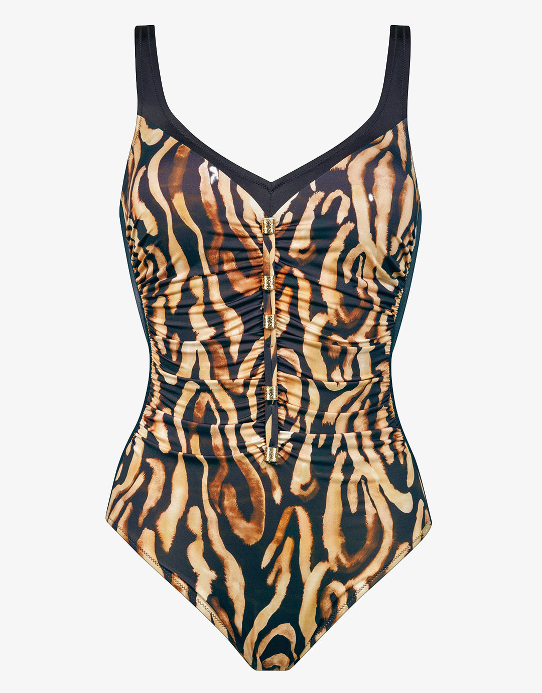 Wild Noblesse Moulded Swimsuit - Black Nougat - Simply Beach UK