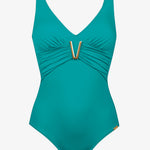 V Detail Uni Swimsuit - Pool - Simply Beach UK